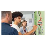 Optoma 3752RK Panel plano interactivo de 75 pulgadas con resolución 4K Ultra HD, pantalla táctil, Wifi, 400 cd/m² de brillo y procesador incorporado con Android 11. SKU: H1F0H04BW101