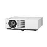Panasonic PT-VMZ61EJ videoproyector de alcance estándar con 6200 lúmenes ANSI, tecnología LCD y resolución WUXGA (1920x1200) en color blanco, SKU PT-VMZ61EJ