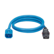 Panduit LPCA09X cable de transmisión azul de 1,8 metros con acoplador C13 y C14, SKU LPCA09X