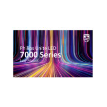 Pantalla plana Philips 7000 series para señalización digital, modelo 110HDL7012IA. Tamaño de 110 pulgadas, tecnología LED y brillo de 700 cd/m².