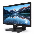 Monitor táctil Philips B Line 21.5 pulgadas, resolución Full HD de 1920 x 1080 pixeles, modelo 222B9TA/00, color negro