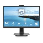 Monitor Philips B Line 241B7QUBHEB/00, pantalla LED de 23.8 pulgadas, resolución Full HD 1920 x 1080 Pixeles, color negro.