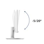 Monitor Philips V Line 241V8AW/00 de 23.8 pulgadas, resolución 1920 x 1080 Pixeles, Full HD LCD en color blanco. SKU: 241V8AW/00.