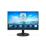 Philips V Line 242V8LA/00 LED display de 23.8 pulgadas, 1920x1080 píxeles, Full HD en color negro