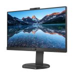 Monitor LED Philips B Line de 23.8 pulgadas con resolución 1920 x 1080 Pixeles, Full HD, modelo 243B9H/00, color negro