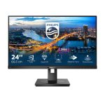 Philips B Line 245B1/00 LED display de 60,5 cm (23.8 pulgadas) con resolución 2560 x 1440 píxeles Quad HD en color negro y excelente calidad de imagen
