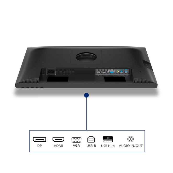 Philips 3000 series 24B2N3200J/00 pantalla para PC 60,5 cm (23.8″) 1920 x 1080 Pixeles Full HD LCD Negro 4 Philips 3000 series 24B2N3200J/00 productividad y ergonomía