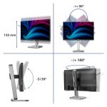 Philips 4000 series 24B2U4301/00, pantalla para PC de 24 pulgadas, resolución 1920 x 1080 pixeles, Full HD, LCD, color gris, SKU 24B2U4301/00