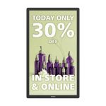 Philips Signage Solutions 25BDL4150I/00 para señalización digital, pantalla plana de 25.3 pulgadas, Wifi, color negro, procesador incorporado Android 11