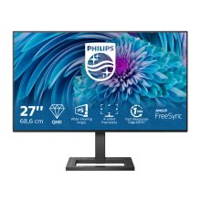 Philips pantalla para PC E Line 275E2FAE/00 de 27 pulgadas, resolución 2560 x 1440 Pixeles Quad HD LED Negro, SKU 275E2FAE/00