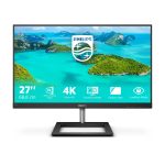 Philips E Line 278E1A/00 pantalla para PC de 27 pulgadas con resolución 3840 x 2160 Pixeles en 4K Ultra HD de color negro, referencia 278E1A/00