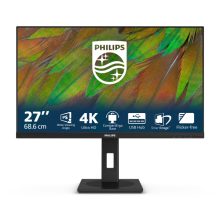 Monitor Philips 3000 series modelo 27B1N3800/00 de 27 pulgadas, resolución 3840 x 2160 Pixeles, 4K Ultra HD, color negro