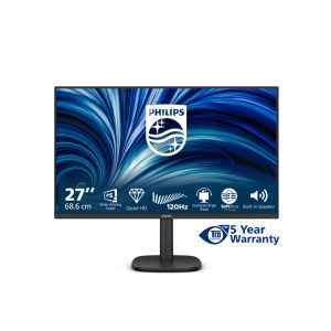 Philips 27B2N3500J/00, pantalla para PC de 68,6 cm (27 pulgadas), resolución 2560 x 1440 píxeles, calidad 2K, tecnología LCD, color negro, SKU 27B2N3500J/00