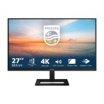Pantalla para PC Philips 1000 series 27 pulgadas, 3840 x 2160 Pixeles, 4K Ultra HD, LED, color negro. SKU: 27E1N1800AE/00