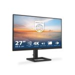 Pantalla para PC Philips 1000 series 27 pulgadas, 3840 x 2160 Pixeles, 4K Ultra HD, LED, color negro. SKU: 27E1N1800AE/00