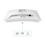 Monitor Philips Evnia 5000 con pantalla de 27 pulgadas, resolución 1920 x 1080 píxeles Full HD, modelo 27M2C5201L/00, color blanco