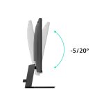 Imagen del monitor Philips Evnia 3000, modelo 27M2N3200NF/00, de 27 pulgadas, resolución 1920 x 1080 Pixeles, Full HD, color Gris