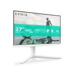 Monitor Philips Evnia de 27 pulgadas, resolución 1920 x 1080 píxeles Full HD LCD, SKU 27M2N3201A/00, color blanco.