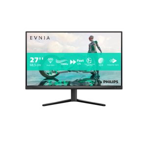 Philips Evnia 27M2N3500NL/00, monitor LED de 27 pulgadas, con resolución 2560 x 1440 pixeles en color gris