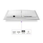 Monitor Philips Evnia 8000 modelo 27M2N8500/00 de 27 pulgadas con resolución 2560 x 1440 Pixeles Quad HD y tecnología QD-OLED en color blanco