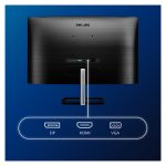 Monitor Philips E Line 322E1C/00 LED de 31.5 pulgadas, resolución Full HD 1920 x 1080, color negro