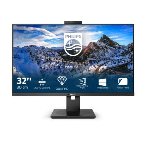 Philips P Line 326P1H/00 LED display de 80 cm (31.5 pulgadas) con resolución 2560 x 1440 Pixeles Quad HD en color negro. SKU: 326P1H/00.