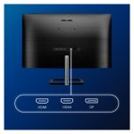 Monitor LED Philips E Line 328E1CA/00 de 31.5 pulgadas, resolución 3840 x 2160 Pixeles, 4K Ultra HD, color negro. SKU 328E1CA/00