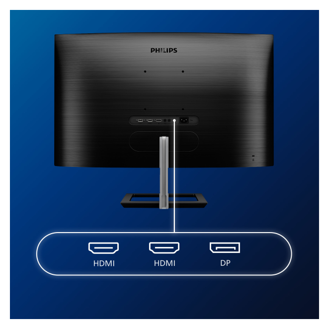 Philips E Line 328E1CA/00 LED display 80 cm (31.5″) 3840 x 2160 Pixeles 4K Ultra HD LCD Negro 4 Usabilidad del Monitor Philips E Line 328E1CA/00 LED Display