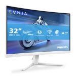 Philips Evnia 5000 pantalla para PC de 31.5 pulgadas, resolución Quad HD 2560 x 1440 pixeles, monitor LCD blanco. SKU 32M2C5501/00