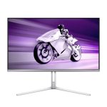 Monitor Philips Evnia 8000 modelo 32M2N8900/00 de 31.5 pulgadas con resolución 3840 x 2160 Pixeles y tecnología QD-OLED en color blanco