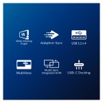 Philips B Line 346B1C/00, pantalla para PC de 34 pulgadas, resolución 3440 x 1440 Pixeles Quad HD, color Negro, 346B1C/00