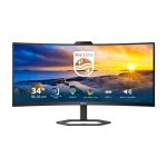 Philips 5000 series 34E1C5600HE/00 LED display 34 inches, 3440 x 1440 pixels, 4K Ultra HD, black