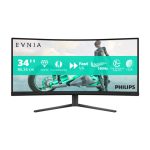 Philips Evnia 34M2C3500L/00 pantalla para PC de 86,4 cm, resolución 3440 x 1440 Pixeles, Wide Quad HD, LCD en color Negro, SKU 34M2C3500L/00