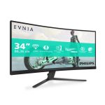 Philips Evnia 34M2C3500L/00 pantalla para PC de 86,4 cm, resolución 3440 x 1440 Pixeles, Wide Quad HD, LCD en color Negro, SKU 34M2C3500L/00