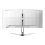 Pantalla Philips modelo 34M2C8600/00 de 34 pulgadas, resolución 3440 x 1440 Pixeles Wide Quad HD, tecnología OLED y color blanco