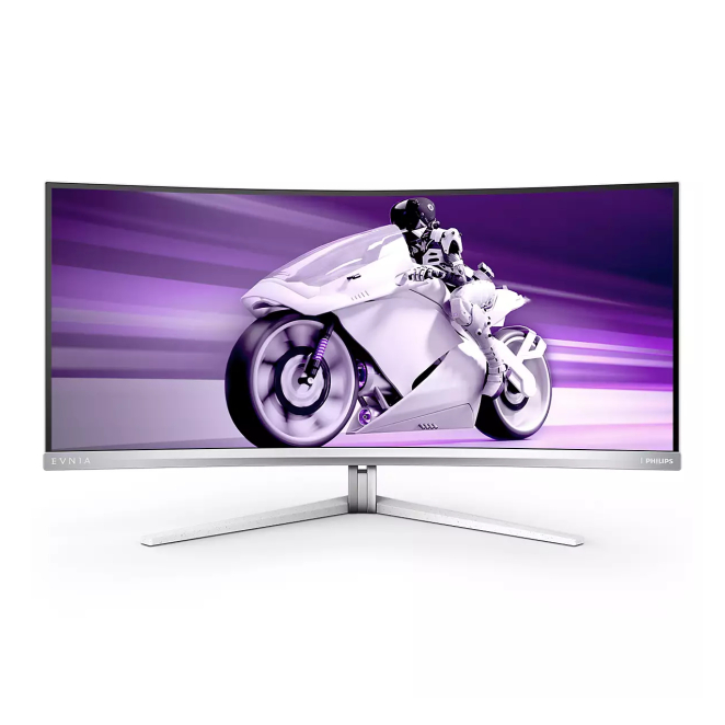 Philips Monitor OLED 34 pulgadas Wide Quad HD 3440x1440 Pantalla Philips modelo 34M2C8600/00 de 34 pulgadas, resolución 3440 x 1440 Pixeles Wide Quad HD, tecnología OLED y color blanco