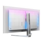 Monitor Philips 42M2N8900/00 con pantalla 4K Ultra HD de 41.5 pulgadas OLED en color blanco y resolución de 3840 x 2160 píxeles