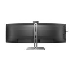 Pantalla Philips 49B2U6903CH/00 para PC de 124,5 cm (49 pulgadas) con resolución 5120 x 1440 Pixeles Dual QHD LCD en color Gris. SKU: 49B2U6903CH/00