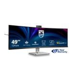 Pantalla Philips 49B2U6903CH/00 para PC de 124,5 cm (49 pulgadas) con resolución 5120 x 1440 Pixeles Dual QHD LCD en color Gris. SKU: 49B2U6903CH/00