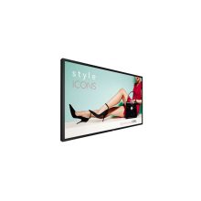 Philips pantalla plana de 55 pulgadas para señalización digital, modelo 55BDL4002H/00, LCD Full HD con brillo de 2500 cd/m², color negro, funciona con Android y diseñada para uso 24/7