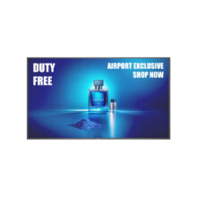 Imagen del Philips 6000 series 65BDL6017P/00 pantalla de señalización, un panel plano interactivo de 163,8 cm (64.5 pulgadas) en color negro, ideal para uso 24/7, con un brillo de 800 cd/m². SKU: 65BDL6017P/00