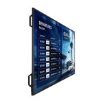 Imagen del Philips 6000 series 65BDL6017P/00 pantalla de señalización, un panel plano interactivo de 163,8 cm (64.5 pulgadas) en color negro, ideal para uso 24/7, con un brillo de 800 cd/m². SKU: 65BDL6017P/00