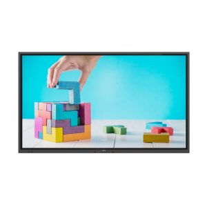 Pantalla táctil Philips E-Line 86BDL3152E de 86 pulgadas, resolución 4K Ultra HD, 350 cd/m² y procesador Android incorporado. SKU: 86BDL3152E/00