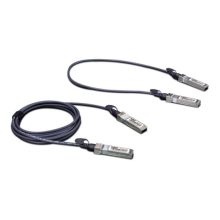 Cable de fibra óptica e InfiniBand SFP+ PLANET de 2 metros en color negro, SKU CB-DASFP-2M