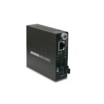 Convertidor de medio PLANET FST-806A20 con velocidad de 100 Mbit/s, monomodo a 1310 nm en color negro, SKU FST-806A20.