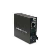 Imagen del convertidor de medio PLANET FST-806A60 de 100 Mbit/s, monomodo a 1310 nm en color negro, SKU FST-806A60