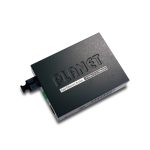 Convertidor de medio PLANET FT-806B20 con velocidad de 100 Mbit/s en modo monomodo y color negro. SKU: FT-806B20