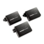 Convertidor de medio PLANET FT-806B20 con velocidad de 100 Mbit/s en modo monomodo y color negro. SKU: FT-806B20