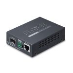 Convertidor de medio PLANET GT805A, 1000 Mbit/s, multimodo, color negro