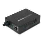 Convertidor de medio PLANET GT-806A60 con velocidad de 2000 Mbit/s y longitud de onda de 1310 nm en color negro. SKU GT-806A60.